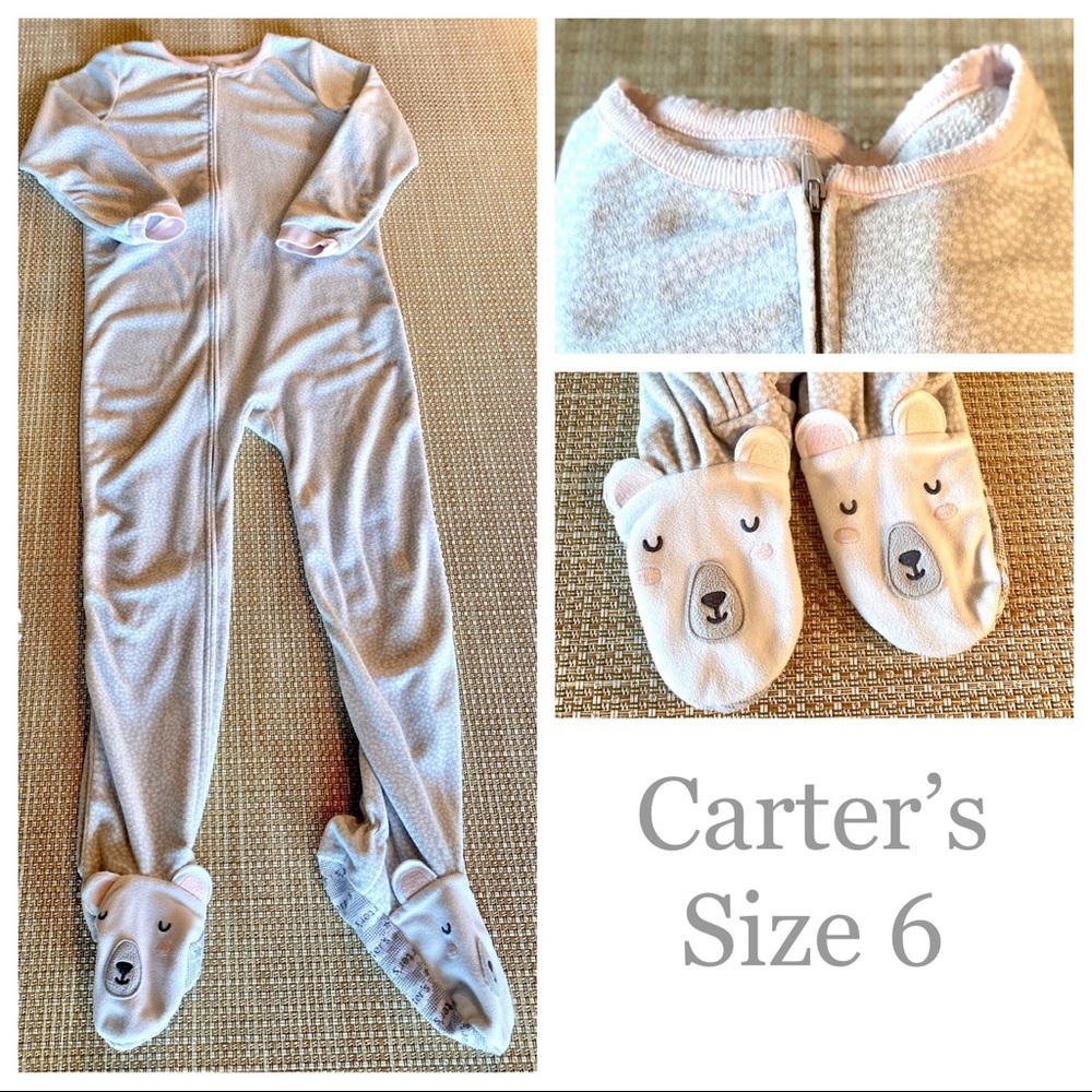 ✔️ SOLD 📬 EUC Carter’s Footed Pajamas, “Footies”